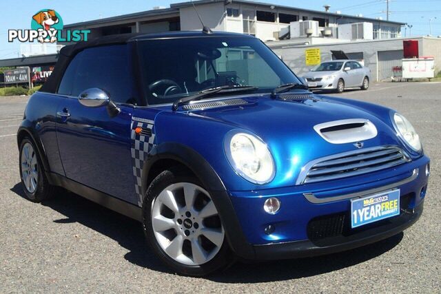 2006 MINI CABRIO COOPER R52 CONVERTIBLE, 2 DOORS, 4 SEATS