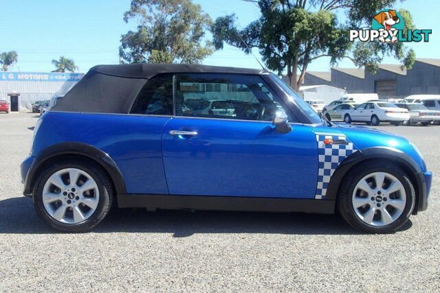 2006 MINI CABRIO COOPER R52 CONVERTIBLE, 2 DOORS, 4 SEATS