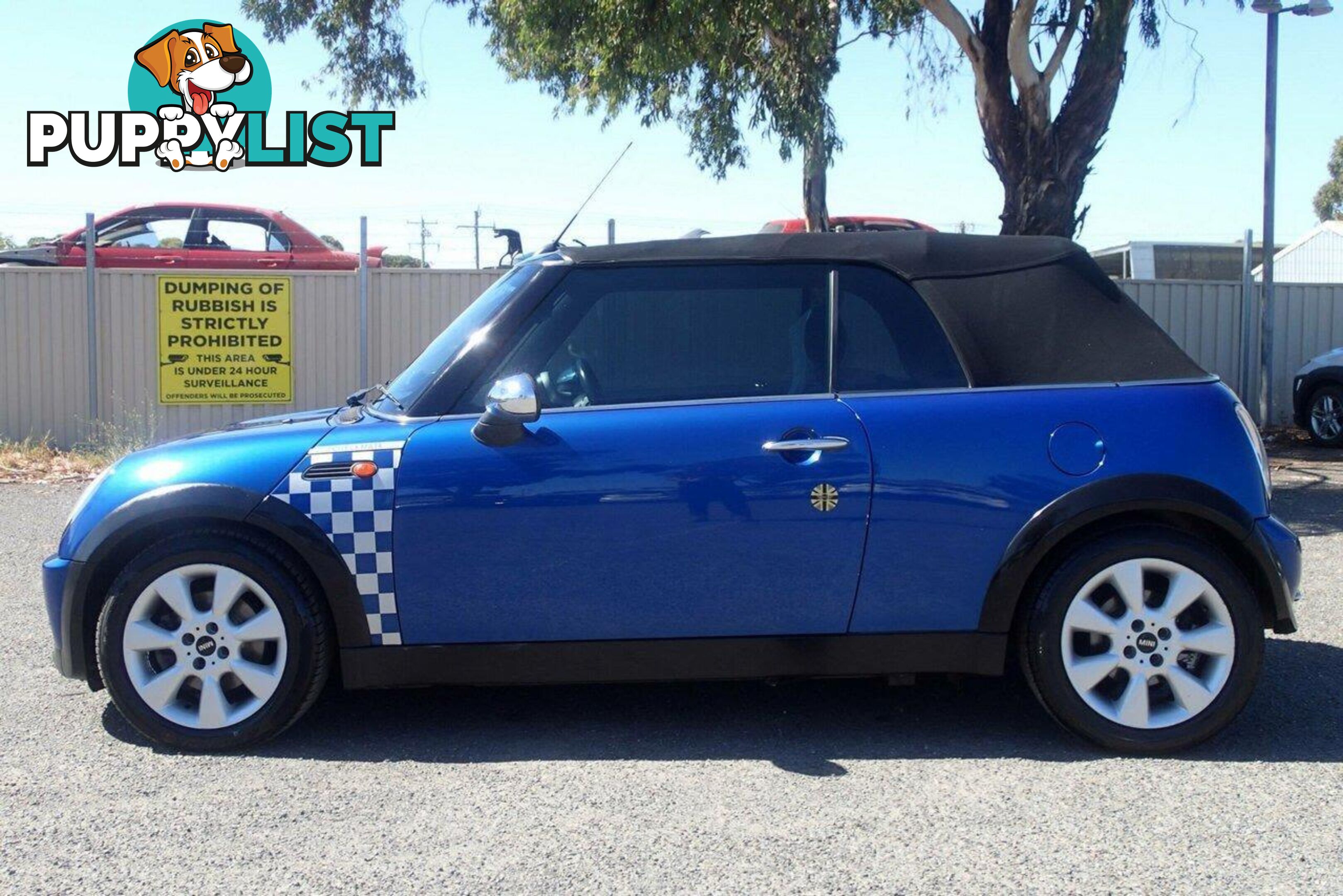 2006 MINI CABRIO COOPER R52 CONVERTIBLE, 2 DOORS, 4 SEATS