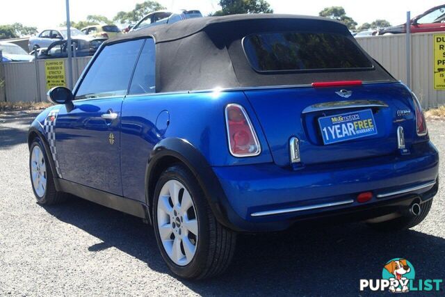 2006 MINI CABRIO COOPER R52 CONVERTIBLE, 2 DOORS, 4 SEATS