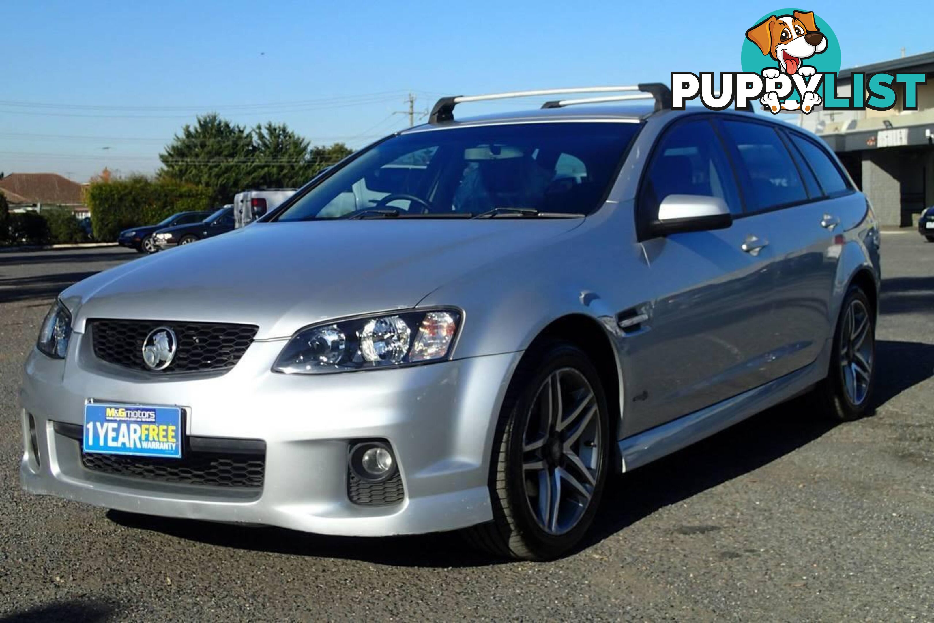 2011 HOLDEN COMMODORE SV6 VE II WAGON, 4 DOORS, 5 SEATS