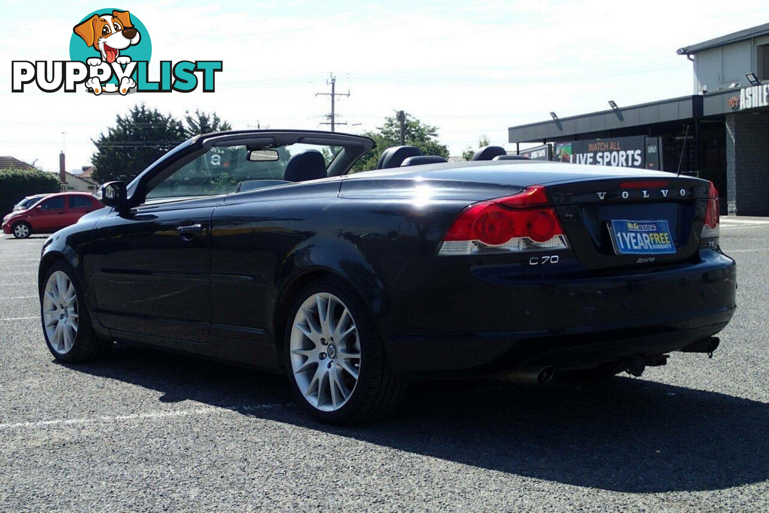 2009 VOLVO C70 T5 MY09 CONVERTIBLE, 2 DOORS, 4 SEATS