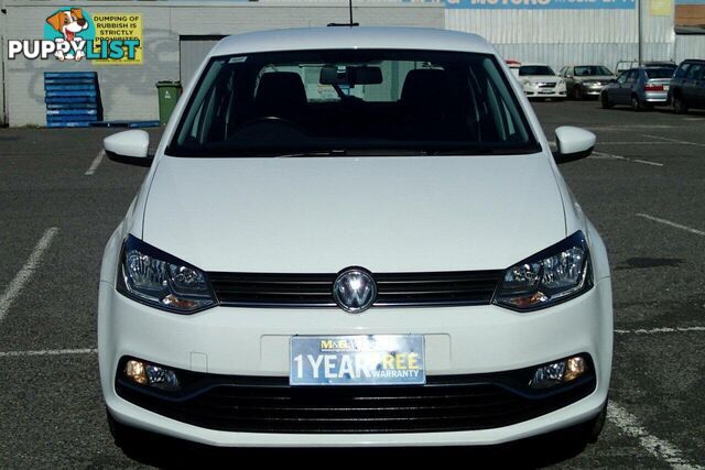 2015 VOLKSWAGEN POLO 66 TSI TRENDLINE 6R MY16 HATCH, 5 DOORS, 5 SEATS