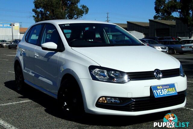 2015 VOLKSWAGEN POLO 66 TSI TRENDLINE 6R MY16 HATCH, 5 DOORS, 5 SEATS