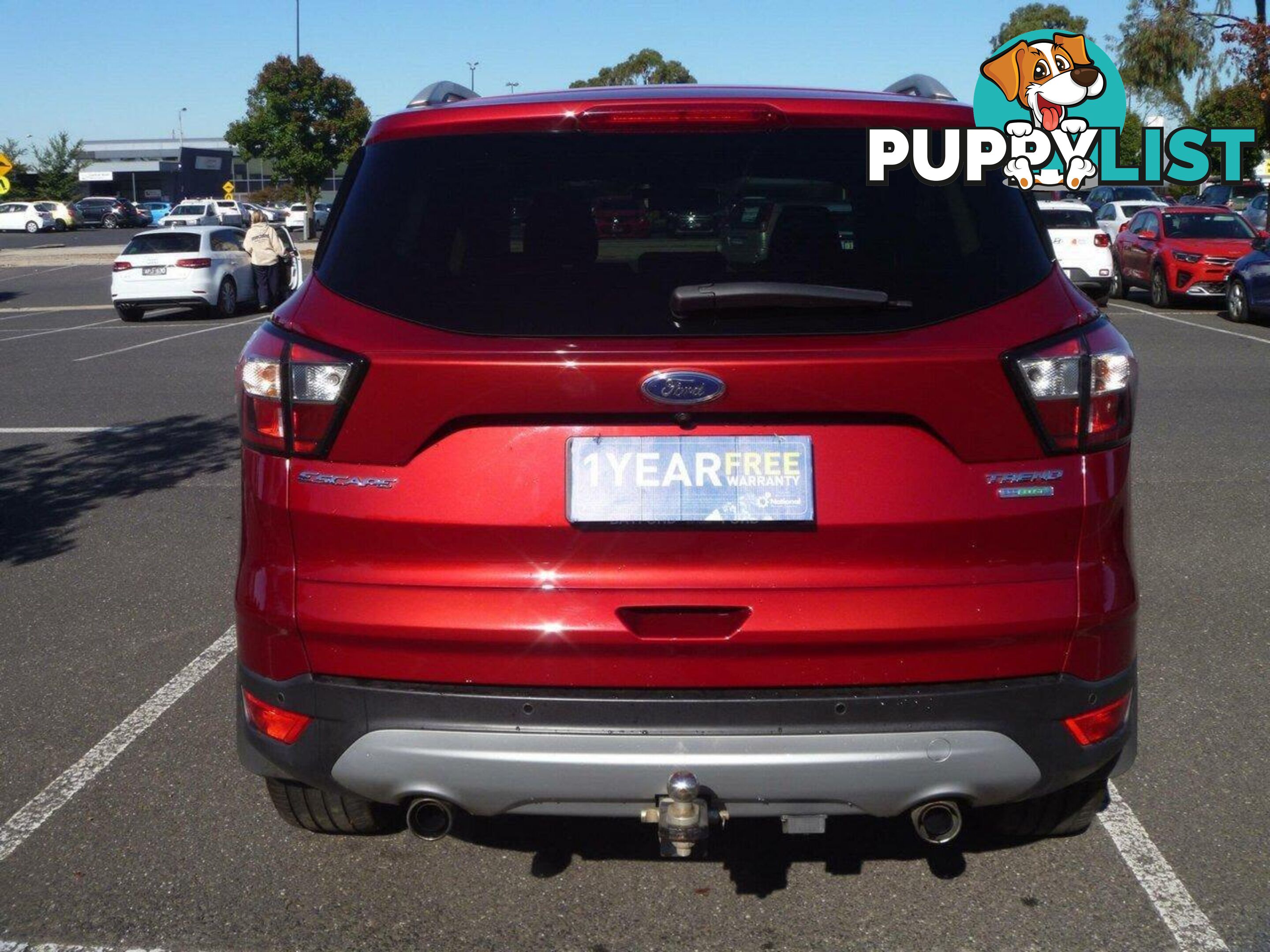 2017 FORD ESCAPE TREND (FWD) ZG MY18 SUV, 4 DOORS, 5 SEATS