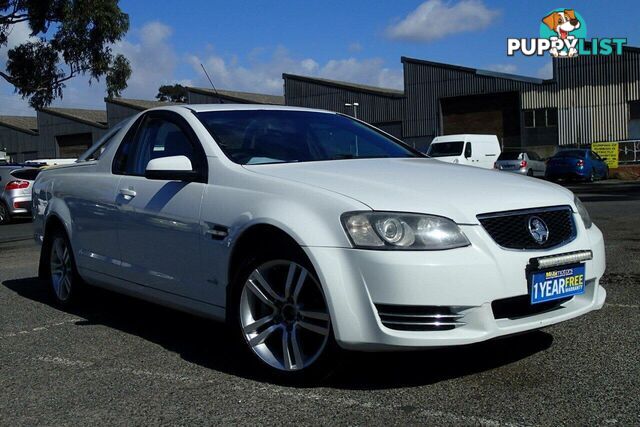 2012 HOLDEN COMMODORE OMEGA (LPG) VE II MY12 UTE TRAY, 2 DOORS, 2 SEATS