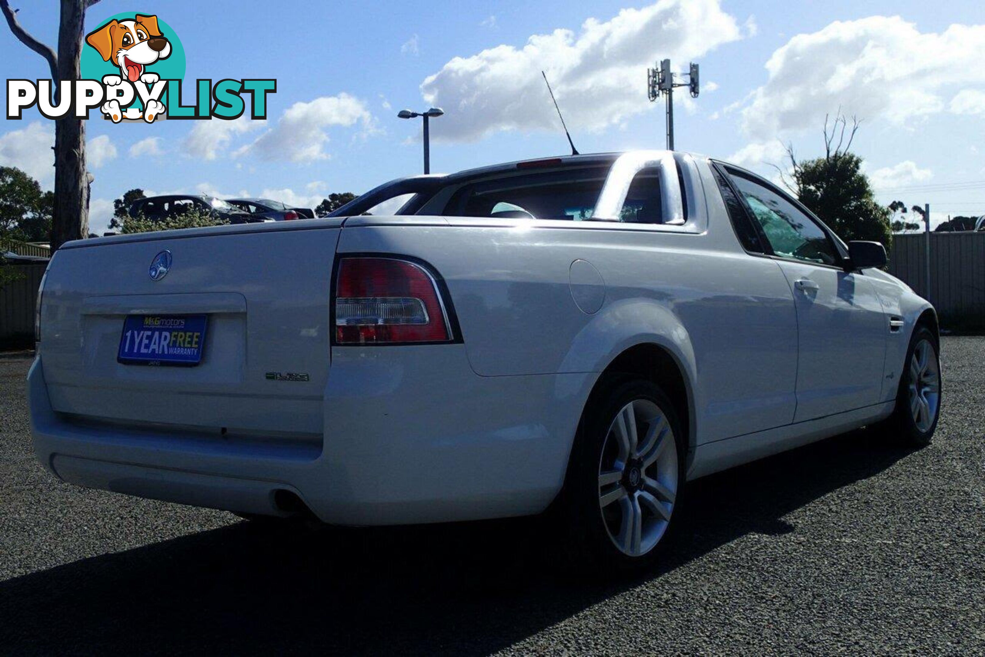 2012 HOLDEN COMMODORE OMEGA (LPG) VE II MY12 UTE TRAY, 2 DOORS, 2 SEATS