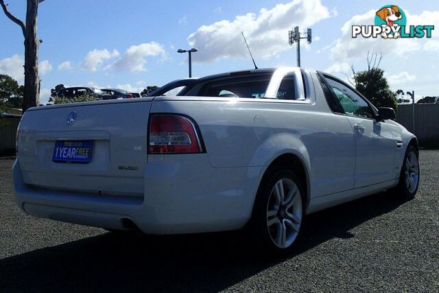 2012 HOLDEN COMMODORE OMEGA (LPG) VE II MY12 UTE TRAY, 2 DOORS, 2 SEATS