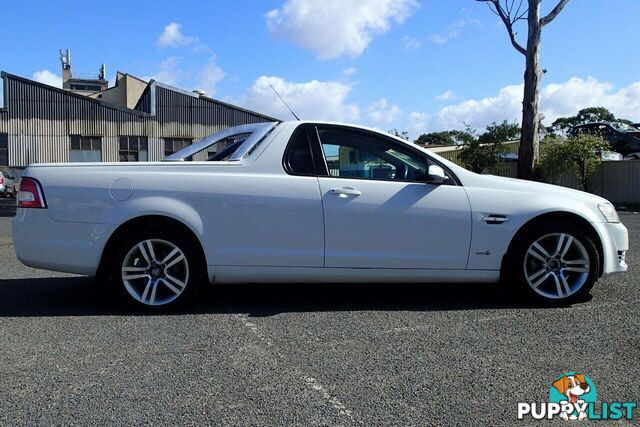 2012 HOLDEN COMMODORE OMEGA (LPG) VE II MY12 UTE TRAY, 2 DOORS, 2 SEATS