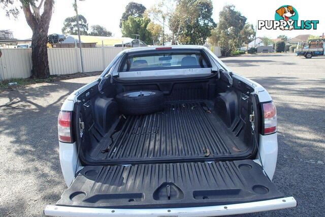 2012 HOLDEN COMMODORE OMEGA (LPG) VE II MY12 UTE TRAY, 2 DOORS, 2 SEATS