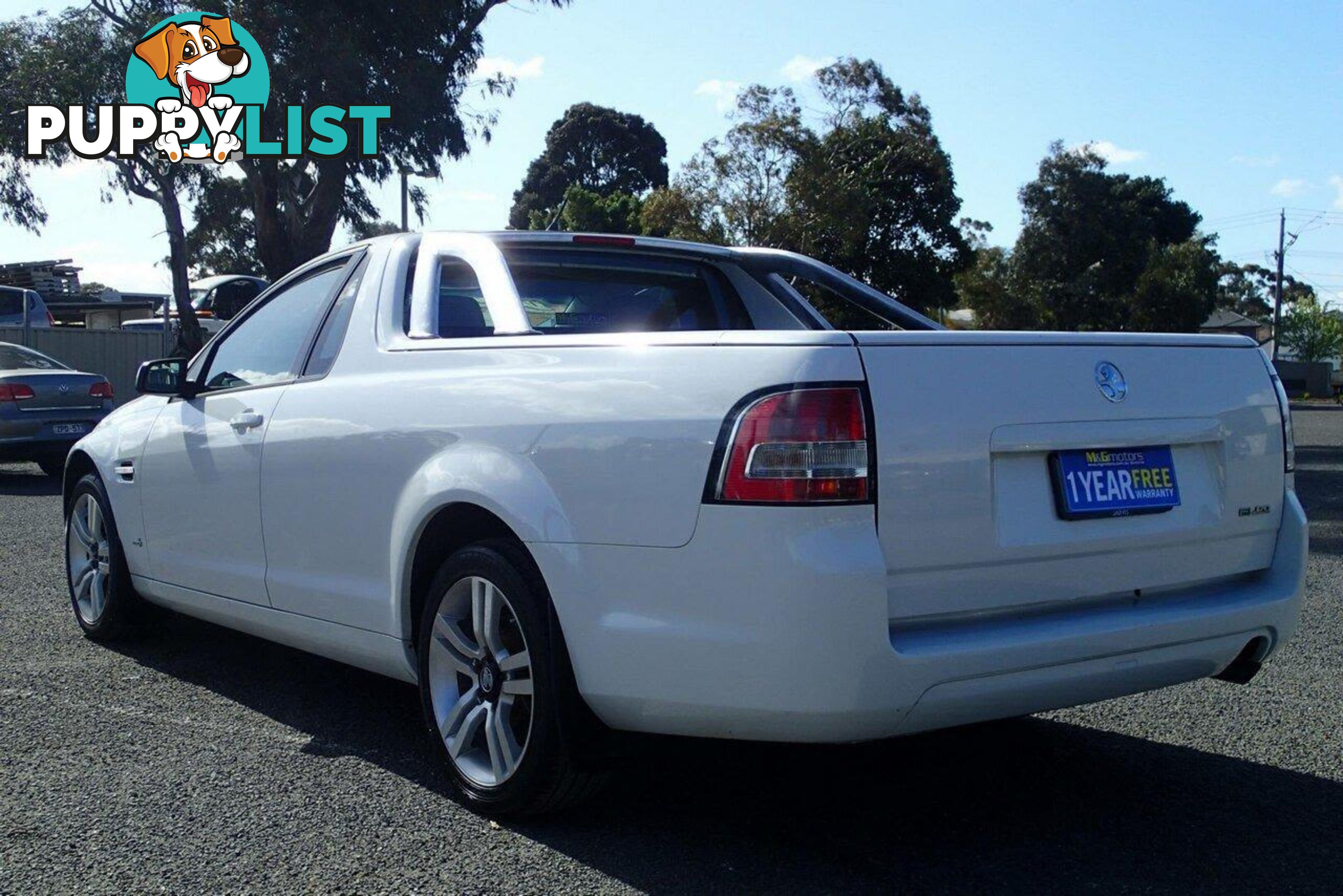 2012 HOLDEN COMMODORE OMEGA (LPG) VE II MY12 UTE TRAY, 2 DOORS, 2 SEATS