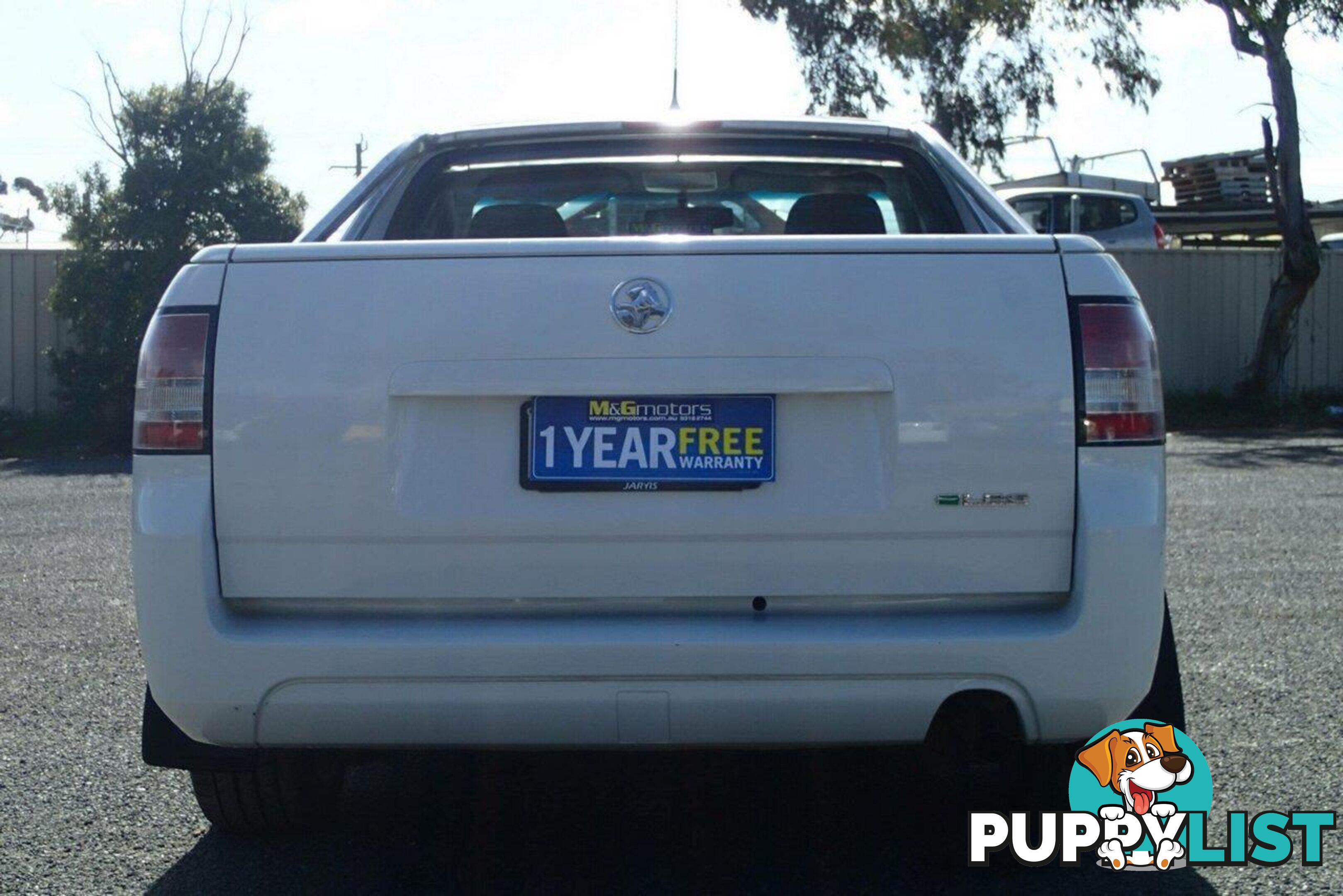 2012 HOLDEN COMMODORE OMEGA (LPG) VE II MY12 UTE TRAY, 2 DOORS, 2 SEATS