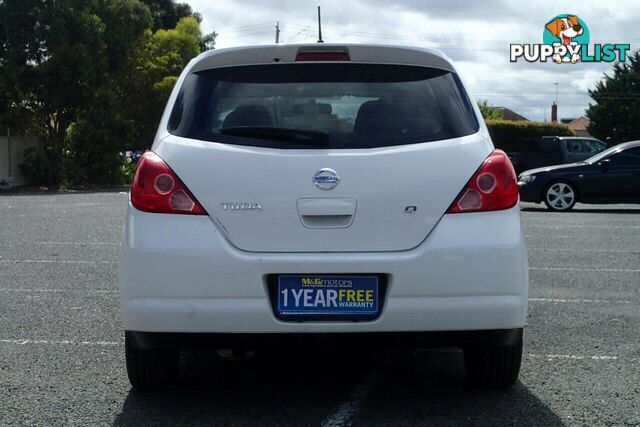 2008 NISSAN TIIDA Q C11 MY07 HATCH, 5 DOORS, 5 SEATS