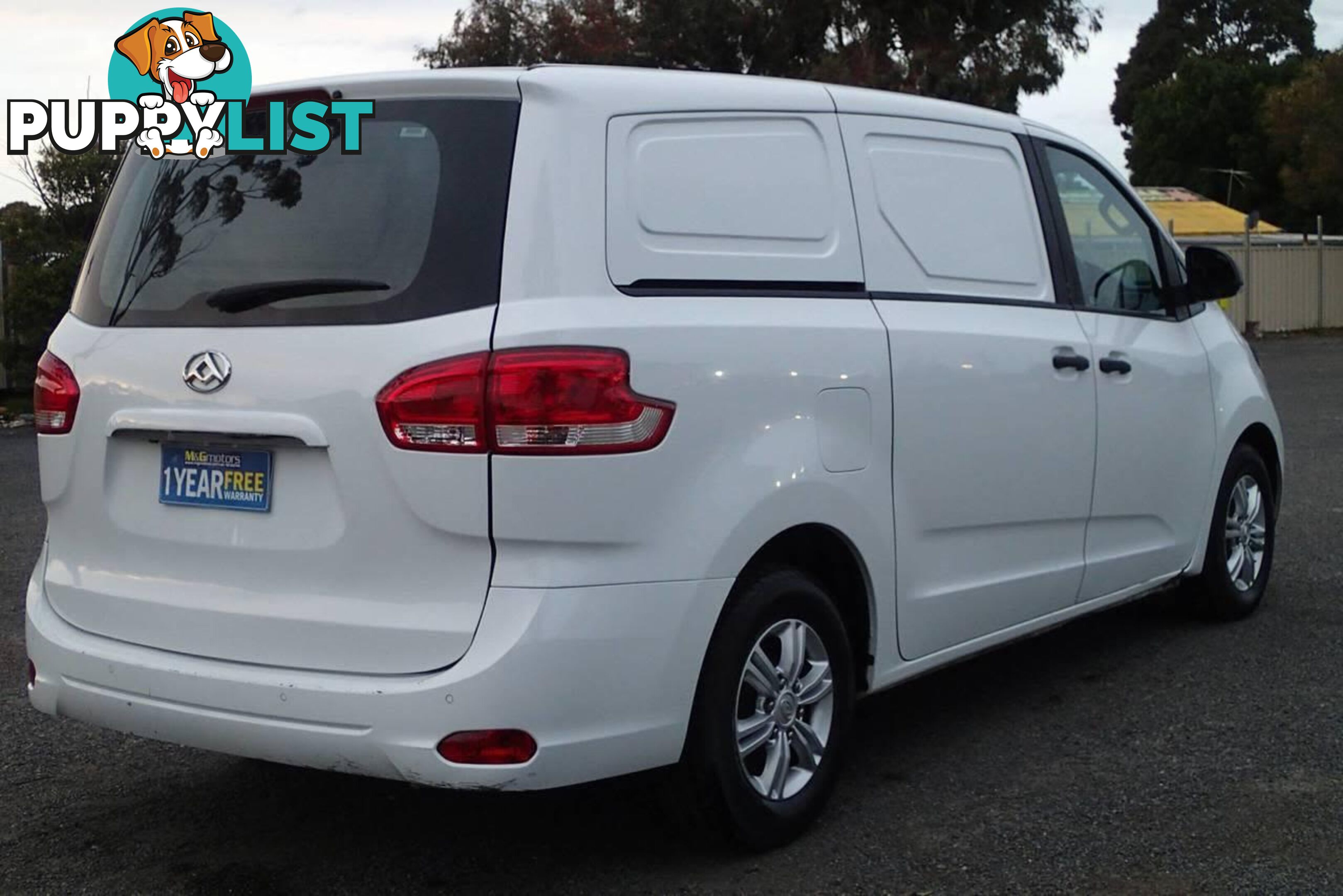 2022 LDV G10 LIFT DOOR SV7C COMMERCIAL, 4 DOORS, 2 SEATS