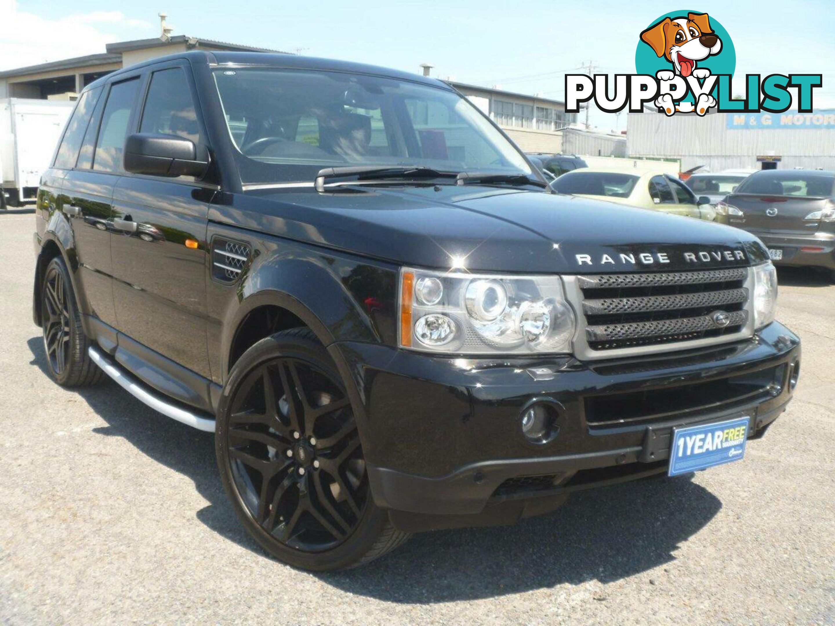 2007 LAND ROVER RANGE ROVER SPORT 4.2 S/C MY08 SUV, 4 DOORS, 5 SEATS