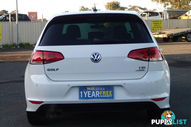 2017 VOLKSWAGEN GOLF 110 TSI HIGHLINE AU MY17 HATCH, 5 DOORS, 5 SEATS