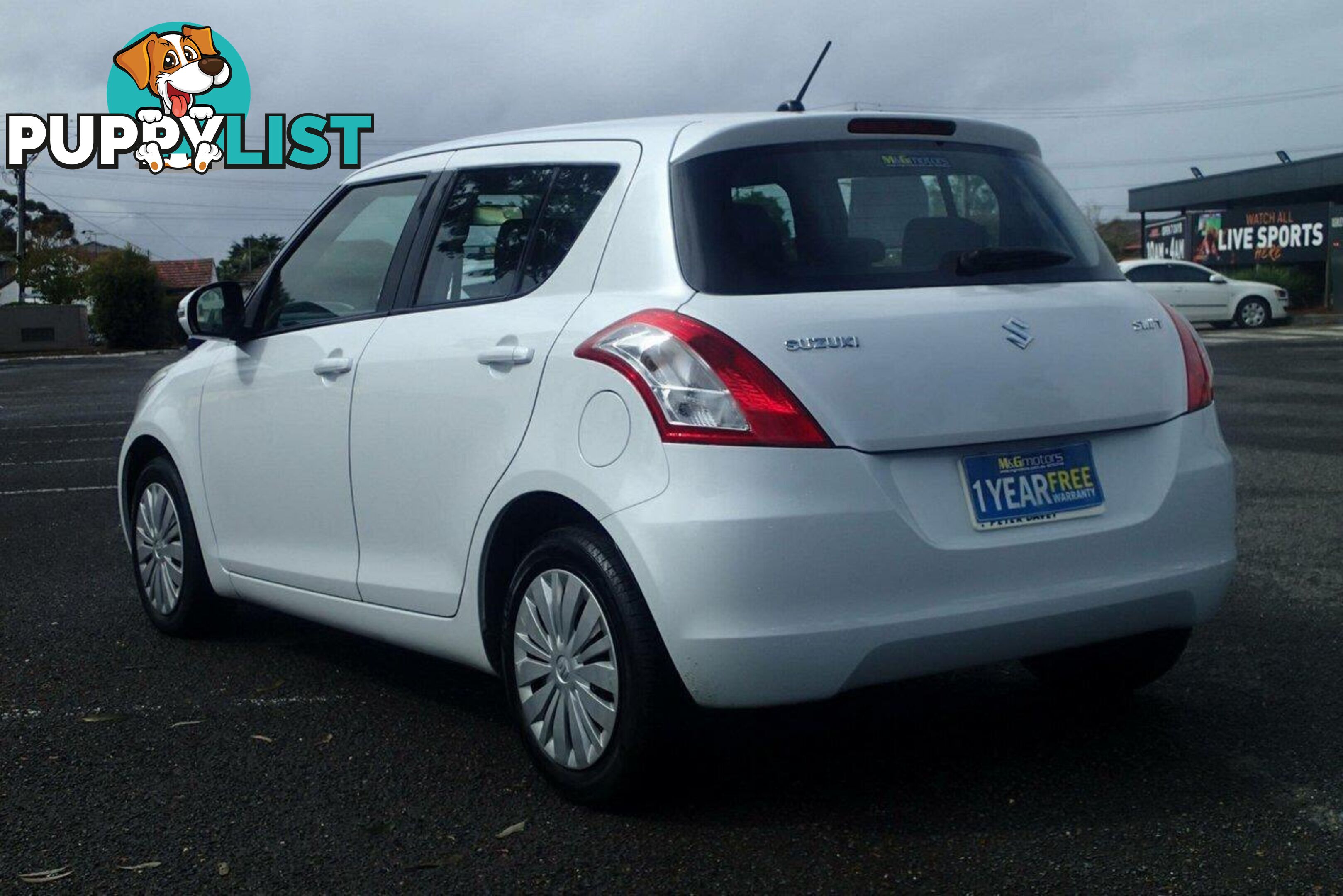 2015 SUZUKI SWIFT GL FZ HATCH, 5 DOORS, 5 SEATS