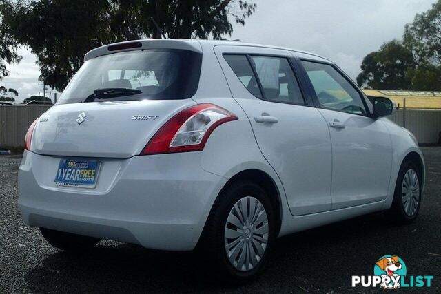 2015 SUZUKI SWIFT GL FZ HATCH, 5 DOORS, 5 SEATS