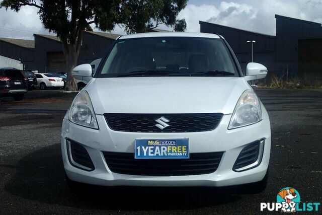 2015 SUZUKI SWIFT GL FZ HATCH, 5 DOORS, 5 SEATS