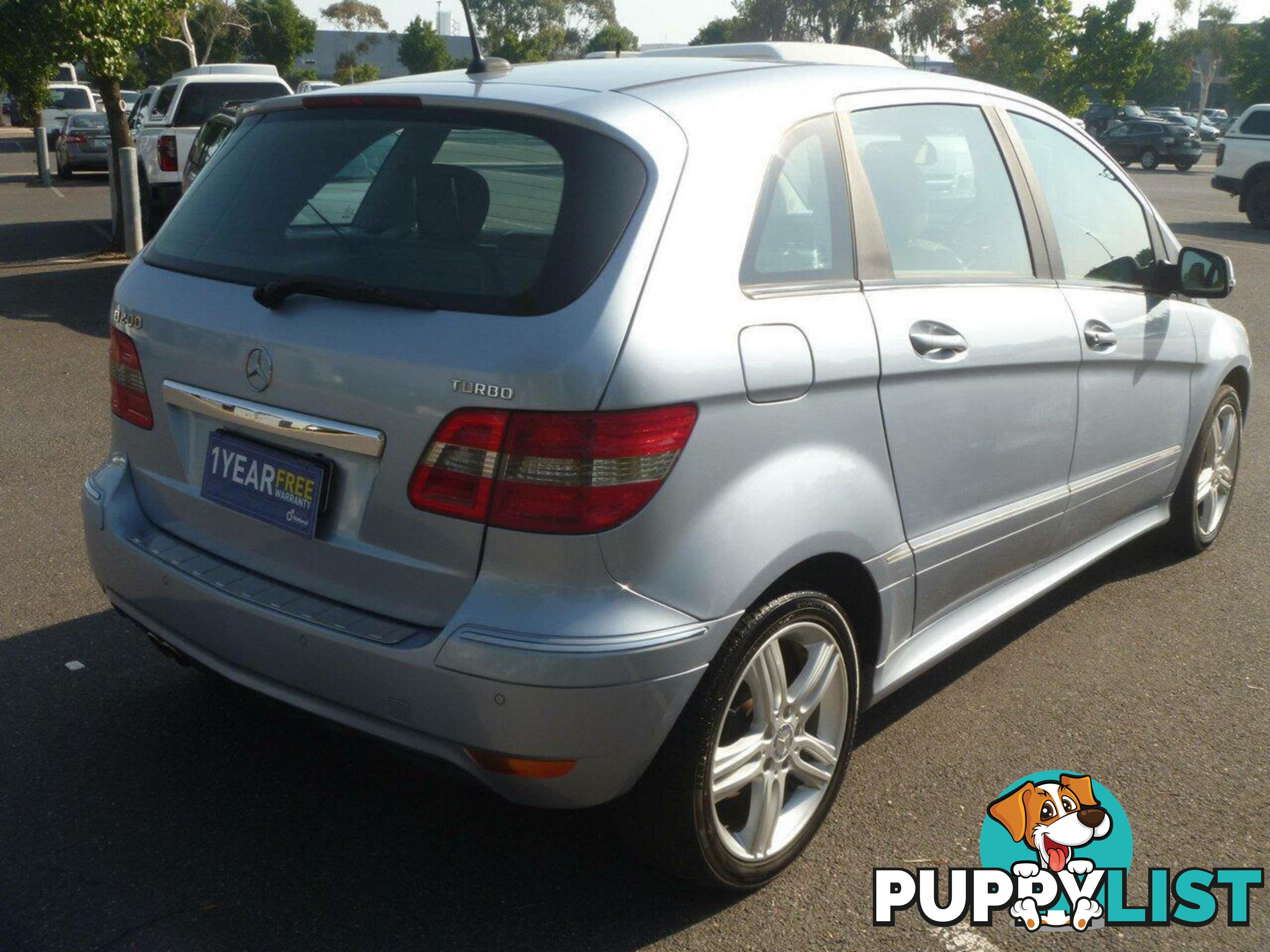 2010 MERCEDES-BENZ B200  245 MY10 HATCH, 5 DOORS, 5 SEATS