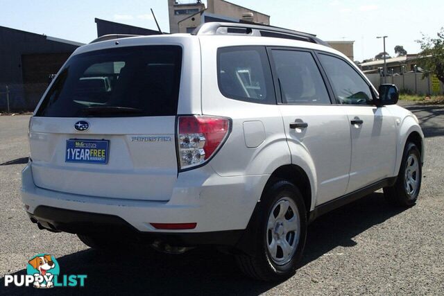 2011 SUBARU FORESTER X MY10 SUV, 4 DOORS, 5 SEATS