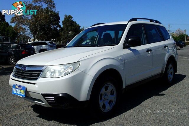 2011 SUBARU FORESTER X MY10 SUV, 4 DOORS, 5 SEATS