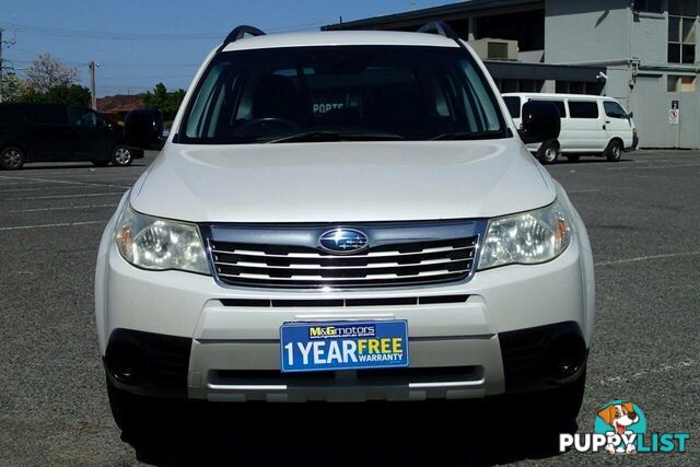 2011 SUBARU FORESTER X MY10 SUV, 4 DOORS, 5 SEATS