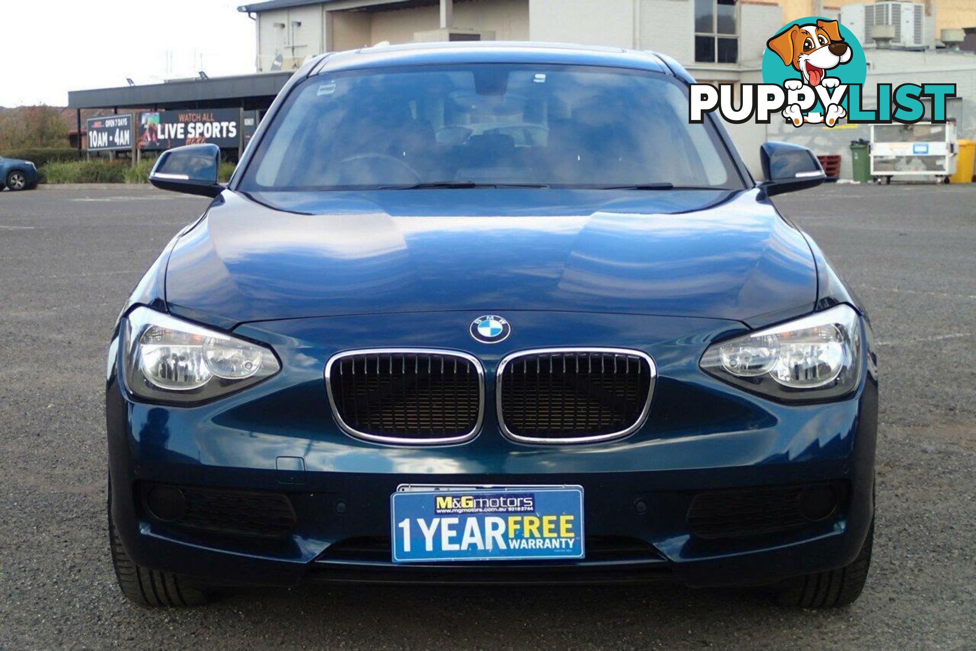 2015 BMW 116I SPORT LINE F20 MY15 HATCH, 5 DOORS, 5 SEATS