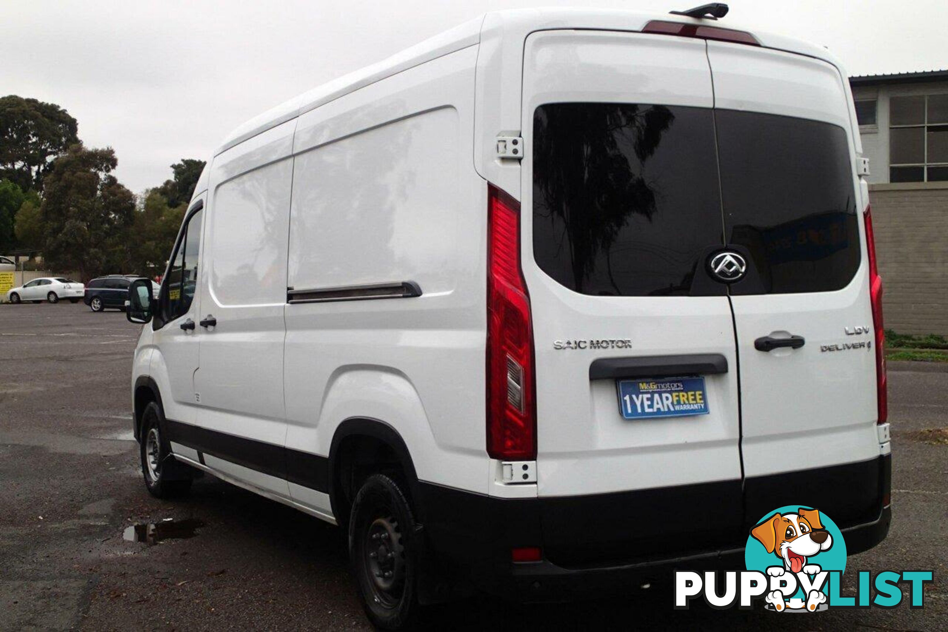 2021 LDV G10 BARN DOOR SV7C MY21 COMMERCIAL, 4 DOORS, 2 SEATS