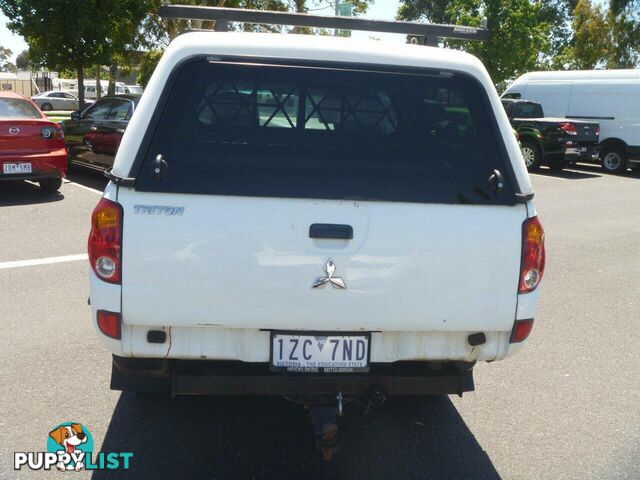 2008 MITSUBISHI TRITON GLX ML MY08 UTE TRAY, 4 DOORS, 5 SEATS