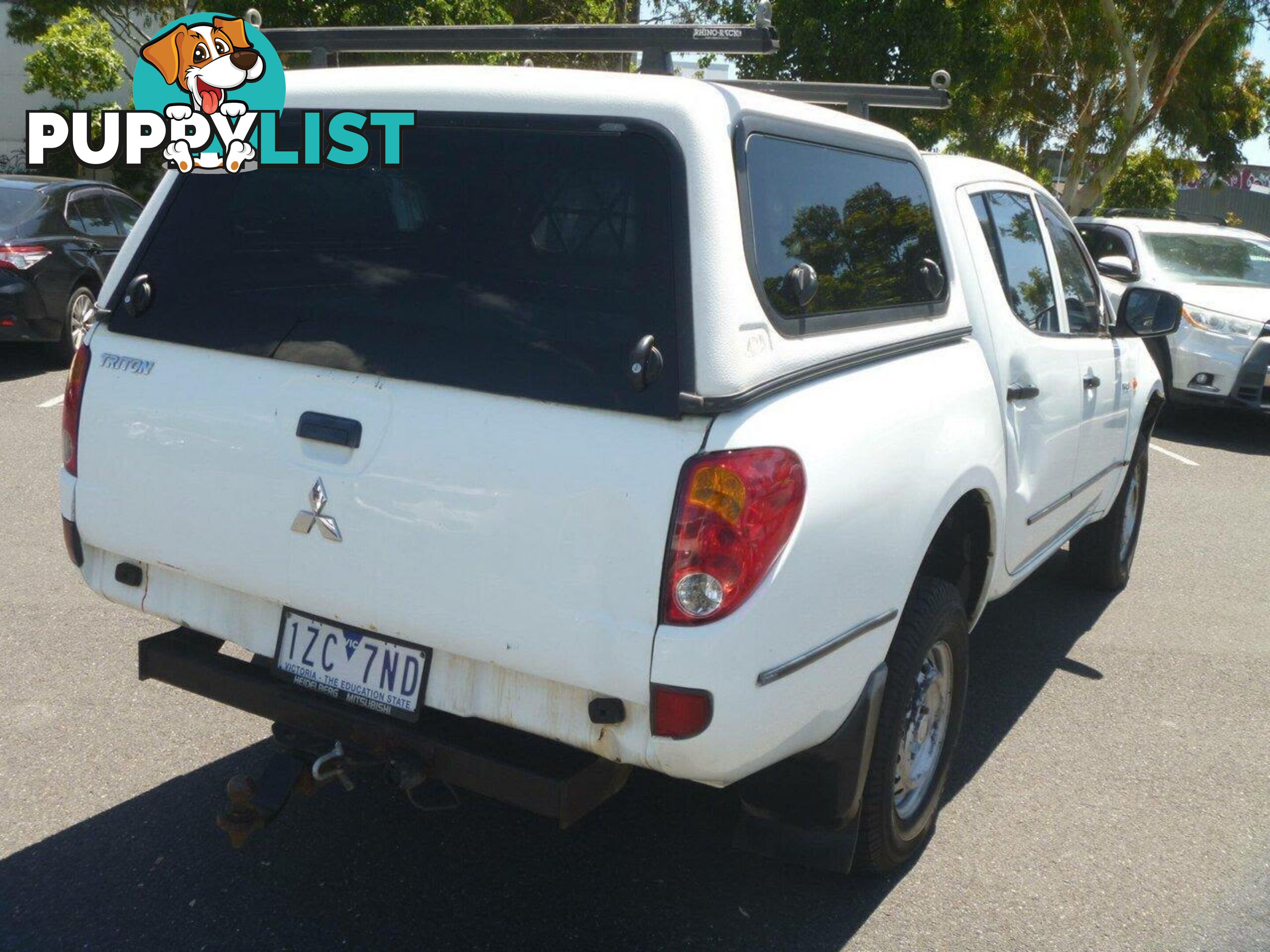 2008 MITSUBISHI TRITON GLX ML MY08 UTE TRAY, 4 DOORS, 5 SEATS