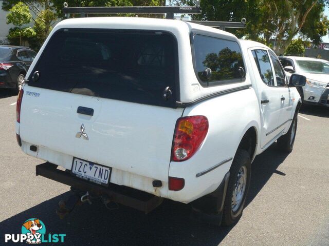 2008 MITSUBISHI TRITON GLX ML MY08 UTE TRAY, 4 DOORS, 5 SEATS