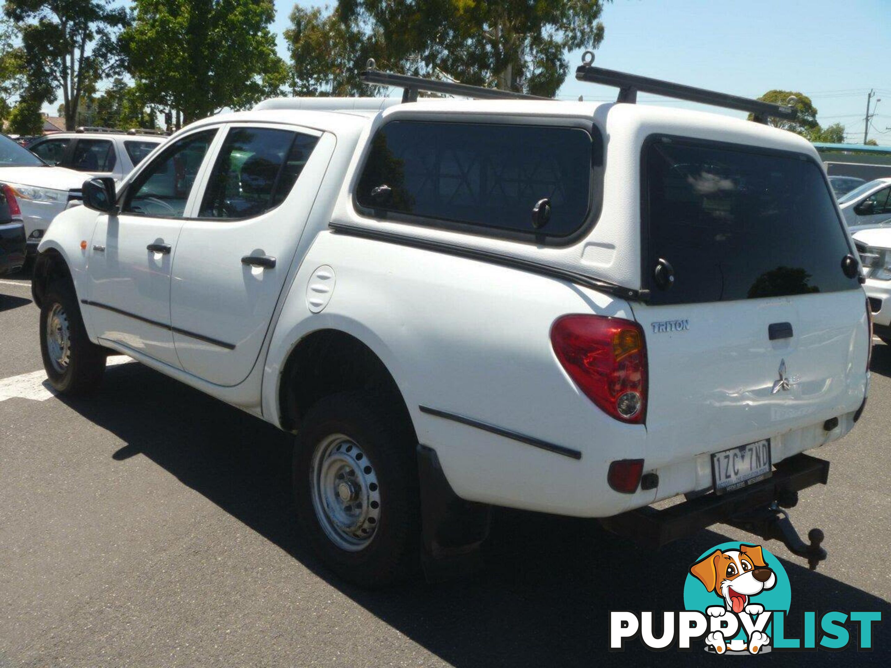 2008 MITSUBISHI TRITON GLX ML MY08 UTE TRAY, 4 DOORS, 5 SEATS