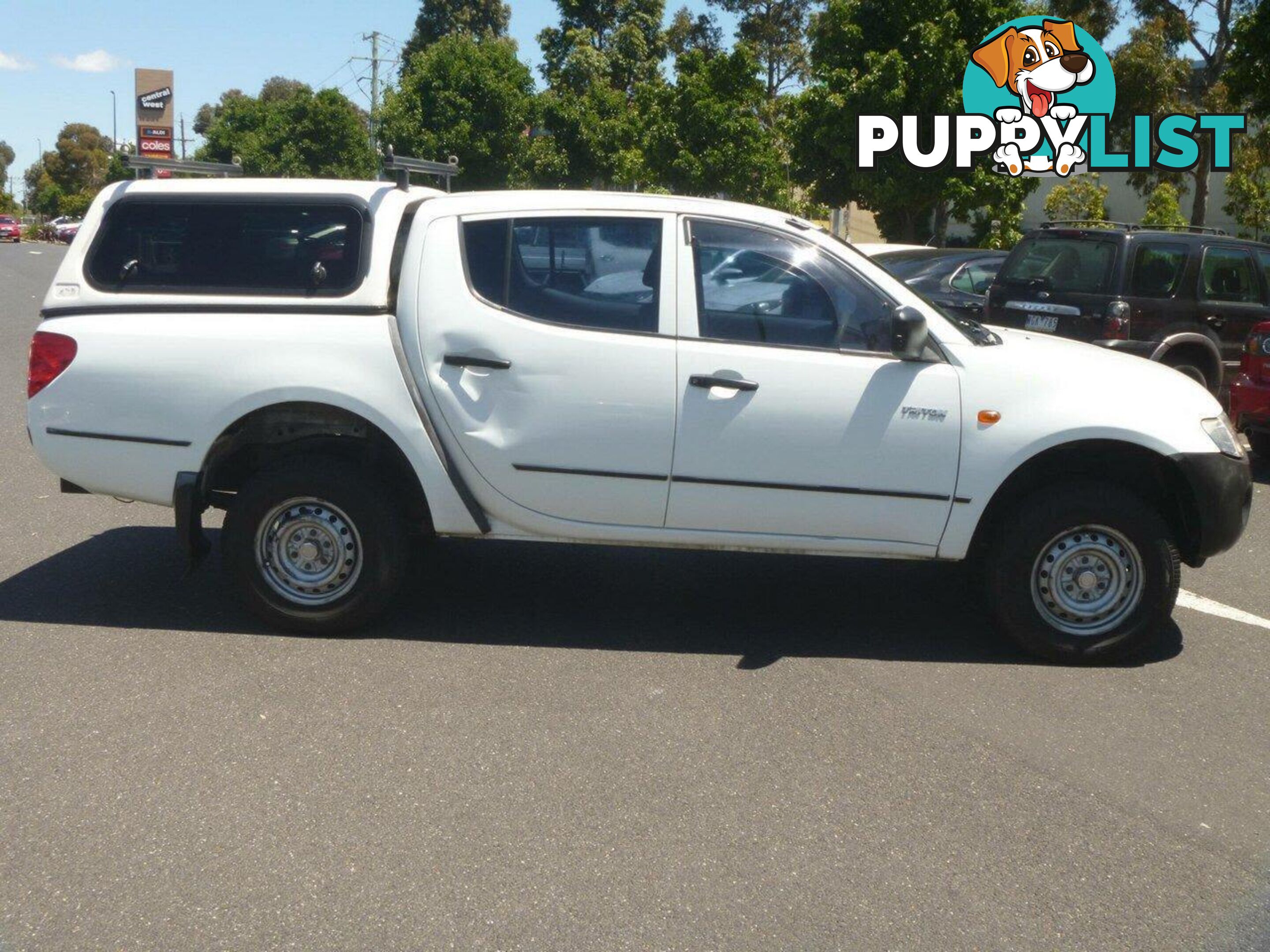 2008 MITSUBISHI TRITON GLX ML MY08 UTE TRAY, 4 DOORS, 5 SEATS