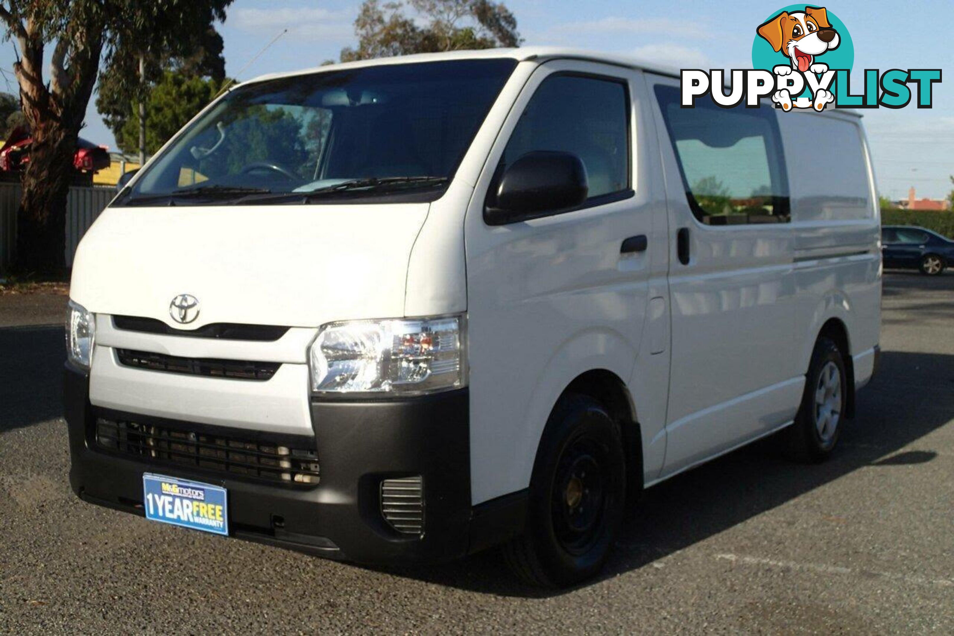 2017 TOYOTA HIACE LWB KDH201R MY16 COMMERCIAL, 4 DOORS, 2 SEATS