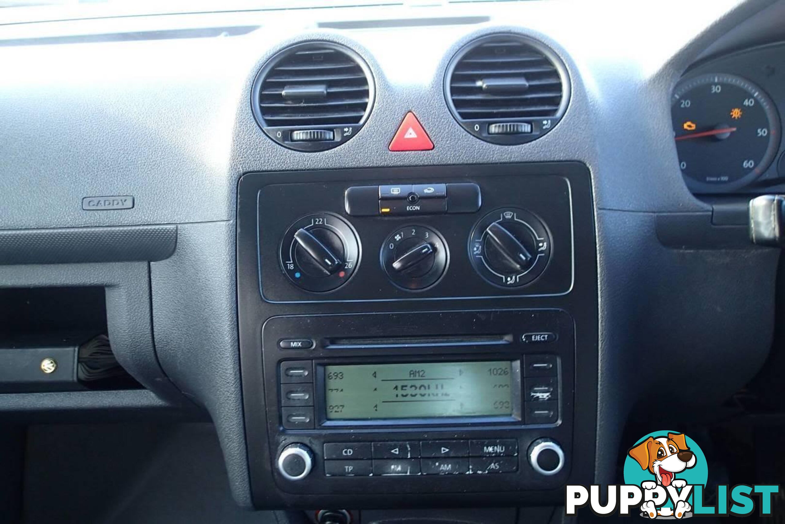 2005 VOLKSWAGEN CADDY 1.9 TDI 2K COMMERCIAL, 2 DOORS, 2 SEATS