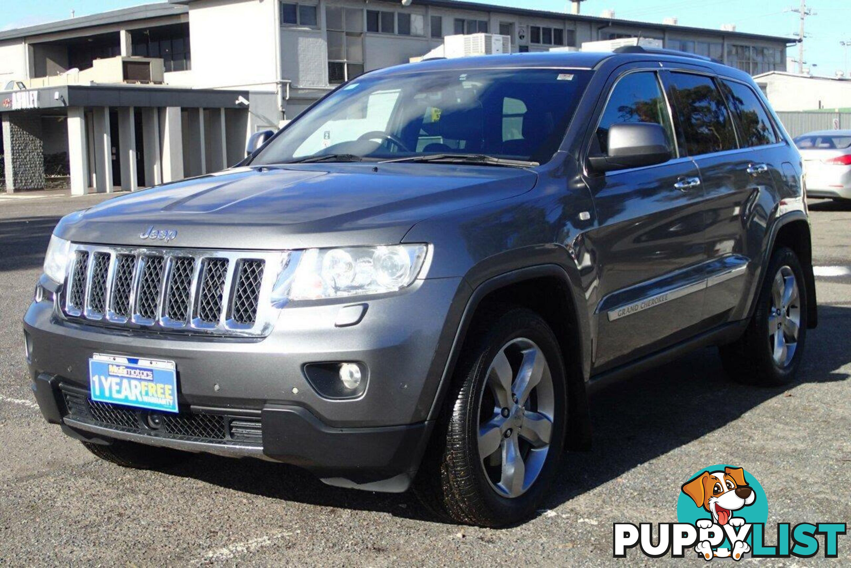 2012 JEEP GRAND CHEROKEE OVERLAND (4X4) WK MY12 SUV, 4 DOORS, 5 SEATS