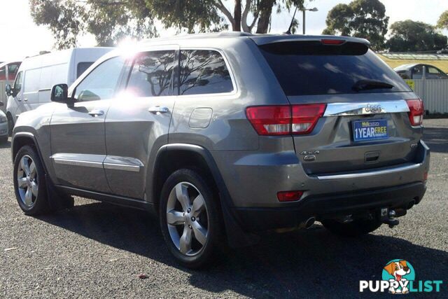 2012 JEEP GRAND CHEROKEE OVERLAND (4X4) WK MY12 SUV, 4 DOORS, 5 SEATS