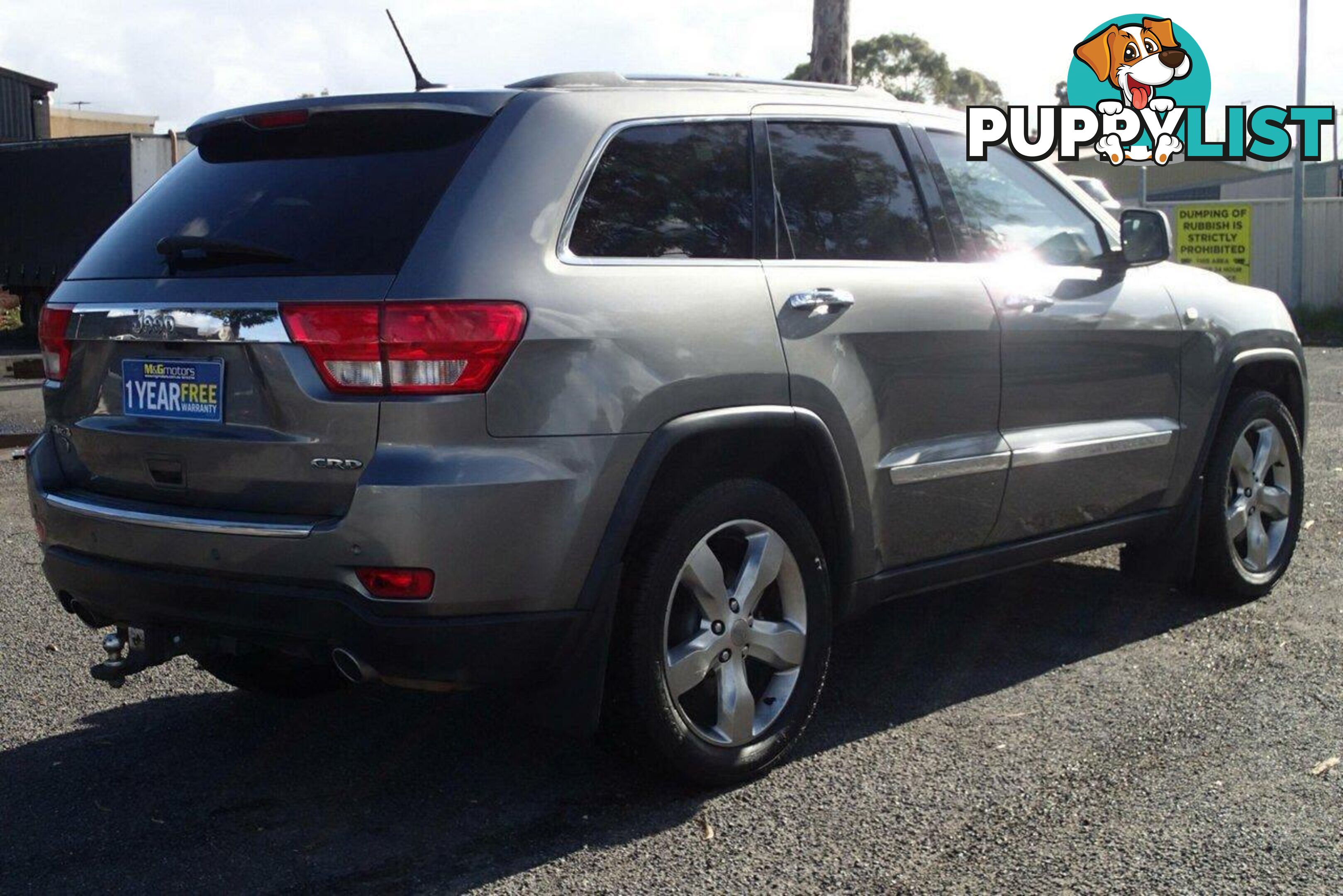 2012 JEEP GRAND CHEROKEE OVERLAND (4X4) WK MY12 SUV, 4 DOORS, 5 SEATS