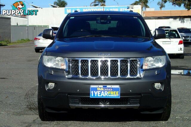 2012 JEEP GRAND CHEROKEE OVERLAND (4X4) WK MY12 SUV, 4 DOORS, 5 SEATS