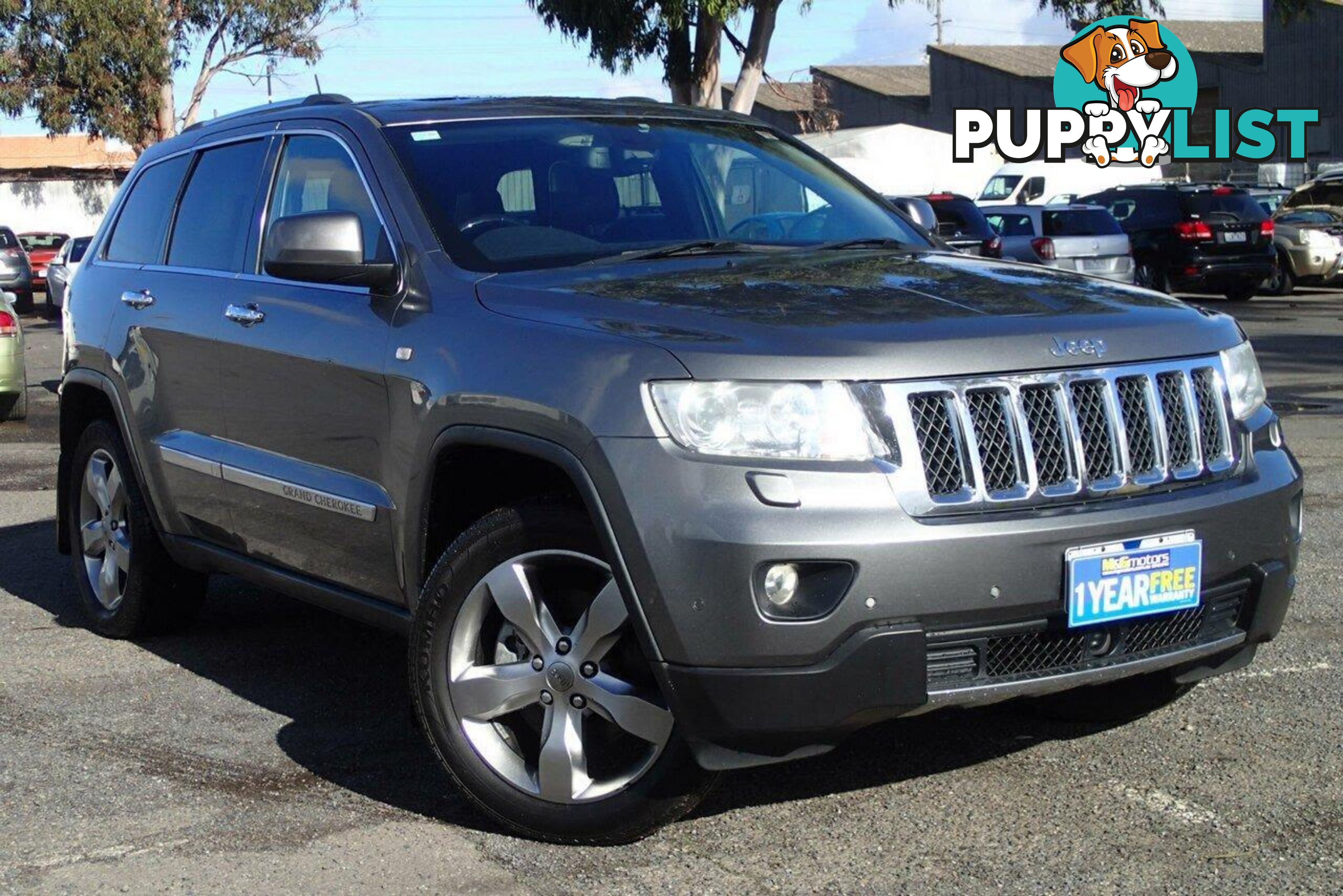 2012 JEEP GRAND CHEROKEE OVERLAND (4X4) WK MY12 SUV, 4 DOORS, 5 SEATS