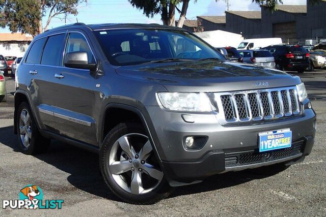 2012 JEEP GRAND CHEROKEE OVERLAND (4X4) WK MY12 SUV, 4 DOORS, 5 SEATS