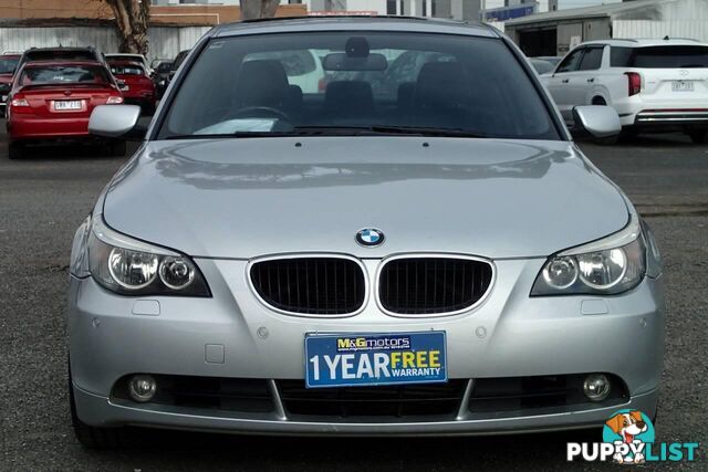 2006 BMW 525I SPORT E60 MY06 UPGRADE SEDAN, 4 DOORS, 5 SEATS