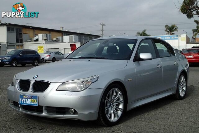 2006 BMW 525I SPORT E60 MY06 UPGRADE SEDAN, 4 DOORS, 5 SEATS