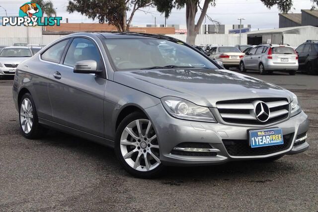 2013 MERCEDES-BENZ C180 BE W204 MY13 COUPE, 2 DOORS, 4 SEATS