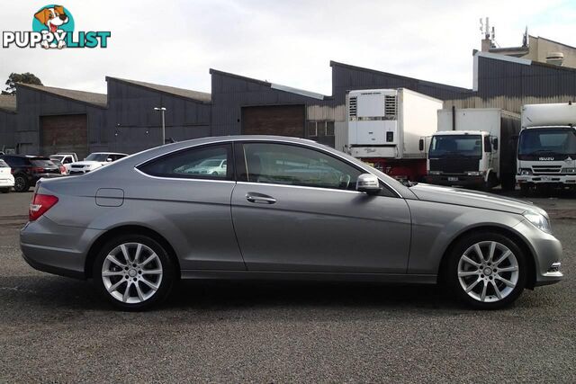 2013 MERCEDES-BENZ C180 BE W204 MY13 COUPE, 2 DOORS, 4 SEATS