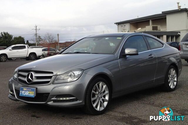 2013 MERCEDES-BENZ C180 BE W204 MY13 COUPE, 2 DOORS, 4 SEATS