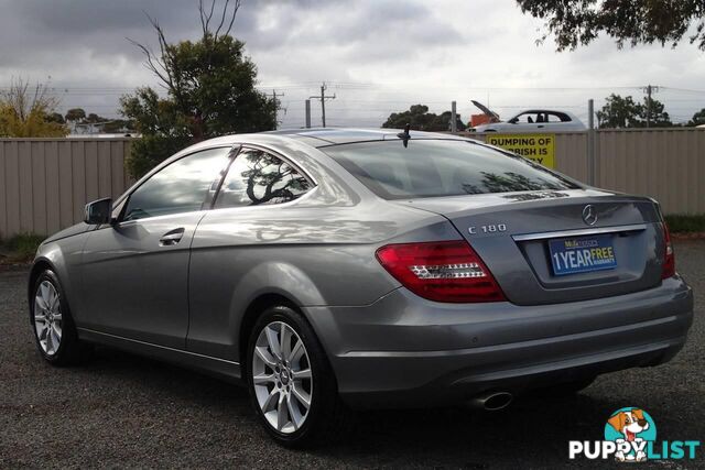 2013 MERCEDES-BENZ C180 BE W204 MY13 COUPE, 2 DOORS, 4 SEATS