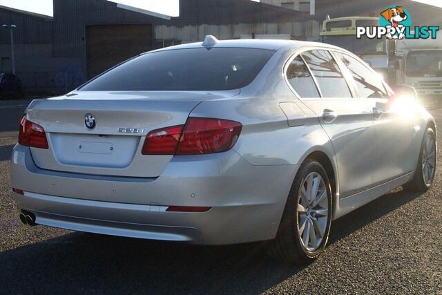 2011 BMW 528I  F10 MY11 SEDAN, 4 DOORS, 5 SEATS