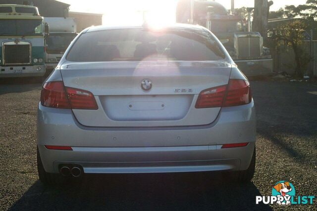 2011 BMW 528I  F10 MY11 SEDAN, 4 DOORS, 5 SEATS